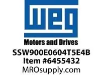 WEG SSW900E0604T5E4B Soft Starter While Supplies Last