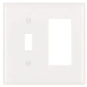 Pass & Seymour TP126W Combination Wallplate Warranty Included