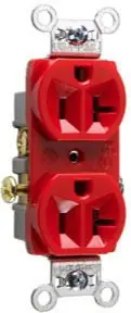 Pass & Seymour CR20RED Duplex Receptacle Fresh Stock