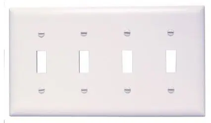 Pass & Seymour TP4W Wallplate Fresh Stock