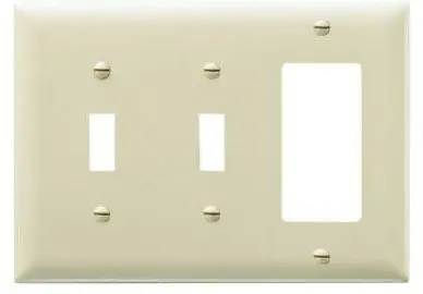 Pass & Seymour TP226W Combination Wallplate Editor’s Pick