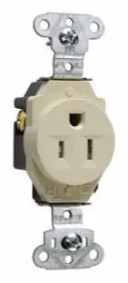 Special Discount Pass & Seymour TR20W Straight Blade Receptacle