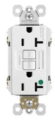 Worldwide Shipping Pass & Seymour 2097HGTRW GFCI Receptacle