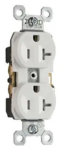 Pass & Seymour TR20GRY Straight Blade Receptacle Professional Grade