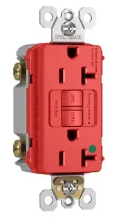 Pass & Seymour 2097HGRED Self-Test GFCI Receptacle High Quality