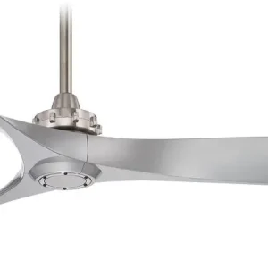 Brand New Minka Lighting F853-BN/SL Ceiling Fan