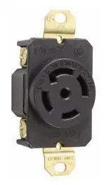 Pass & Seymour L2130R Locking Device Receptacle Handmade