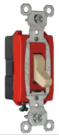 Pass & Seymour CS20AC1I Toggle Switch Crafted