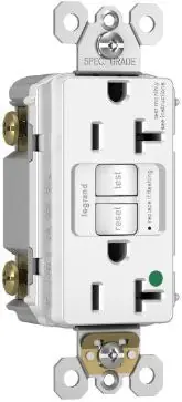 Pass & Seymour 2097HGW GFCI Duplex Receptacle Certified
