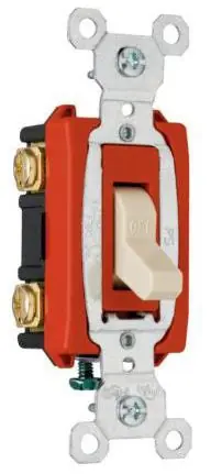 Authentic Pass & Seymour CSB20AC2W Toggle Switch