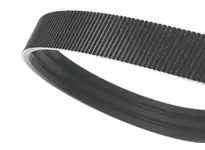 Reduced Price Gates 89134850 4/7M850JB Polyflex JB Belts <ul><li>Cross Section: 7M</li><li>Number of Strands: 4</li><li>Sectional Top Width: 9/32"</li><li>Total Top Width: 1 1/8"</li><li>Effective Length: 33.20"</li><li>Material ID: 89134850</li></ul>Polyflex JB is synonymous with high power density in small spaces. Developed by Gates and produced to patented manufacturing processes, these belts provide more load-carrying capacity at higher speeds to small multiple V-belt precision drives. This results in significant cost savings and improved design freedom. Polyflex JB belts are recommended for use on bench type milling machines, lathe drives, woodworking and metalworking machine spindle drives, computer peripheral equipment, small blowers, etc. They are available in 3M-JB, 5M-JB, 7M-JB and 11M-JB sections.<ul><li>High modulus polyurethane compound with a high friction coefficient.</li><li>The polyurethane compound resists fatigue, wear and ozone.</li><li>The polyurethane compound resists fatigue, wear and ozone.</li><li>Temperature Range: -54C to +85C (-65F to +185F).</li></ul>