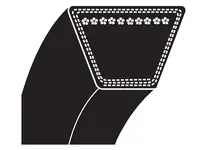 Gates 90022124 A124 Hi-Power II Belts Luxury
